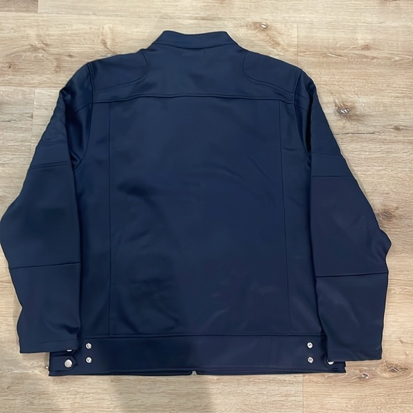 INC Navy Bomber Jacket - Picture 7 of 7